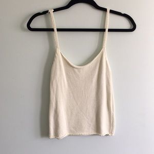 Brandy Melville Cream Tank